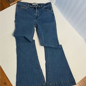 KanCan Dark Blue Flare Jeans